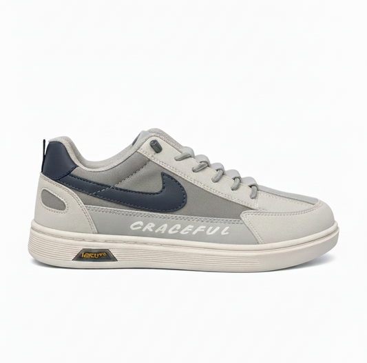 GRACEFUL Premium Gray & Navy Sneaker