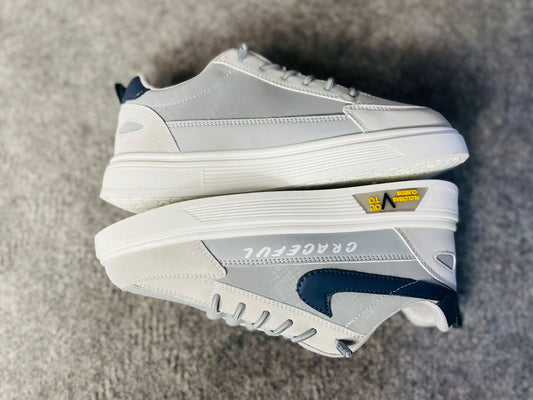 GRACEFUL Premium Gray & Navy Sneaker