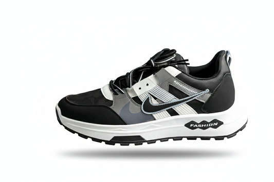 Stylish Black-Grey Premium Sport Sneaker for Men