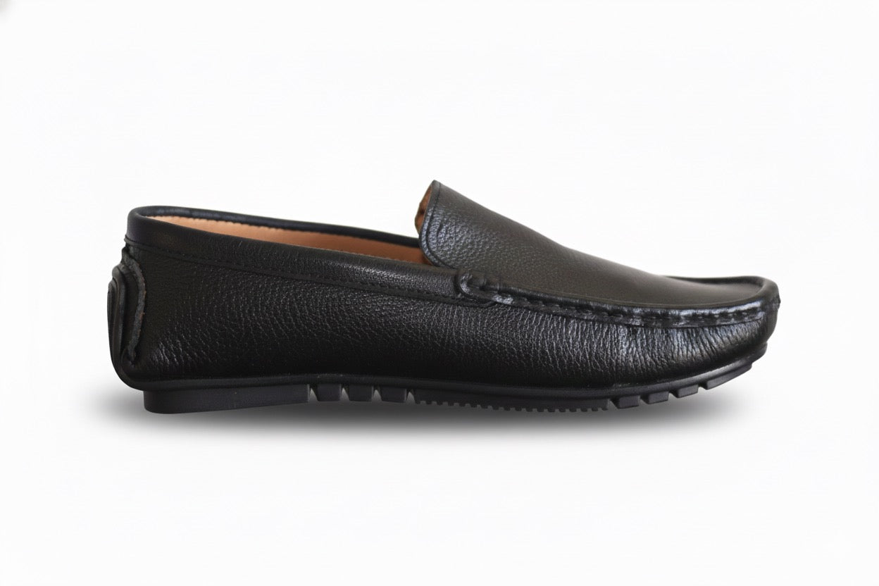 MAVON Premium Black Leather Loafer
