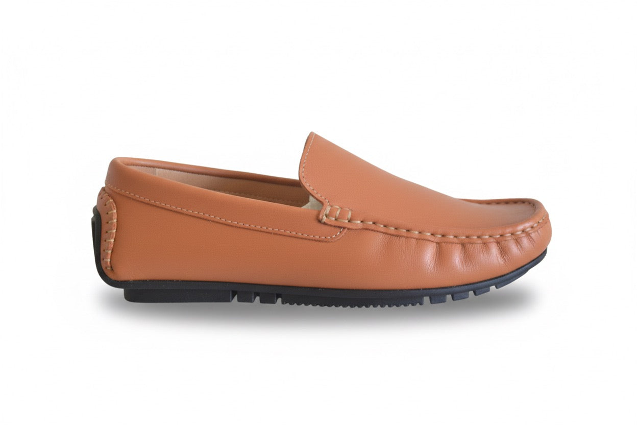 MAVON Light Tan Leather Loafer