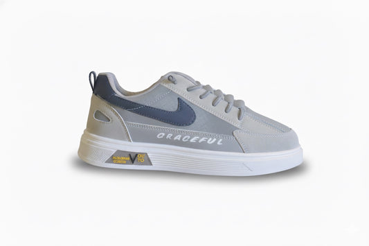 GRACEFUL Premium Gray & Navy Sneaker