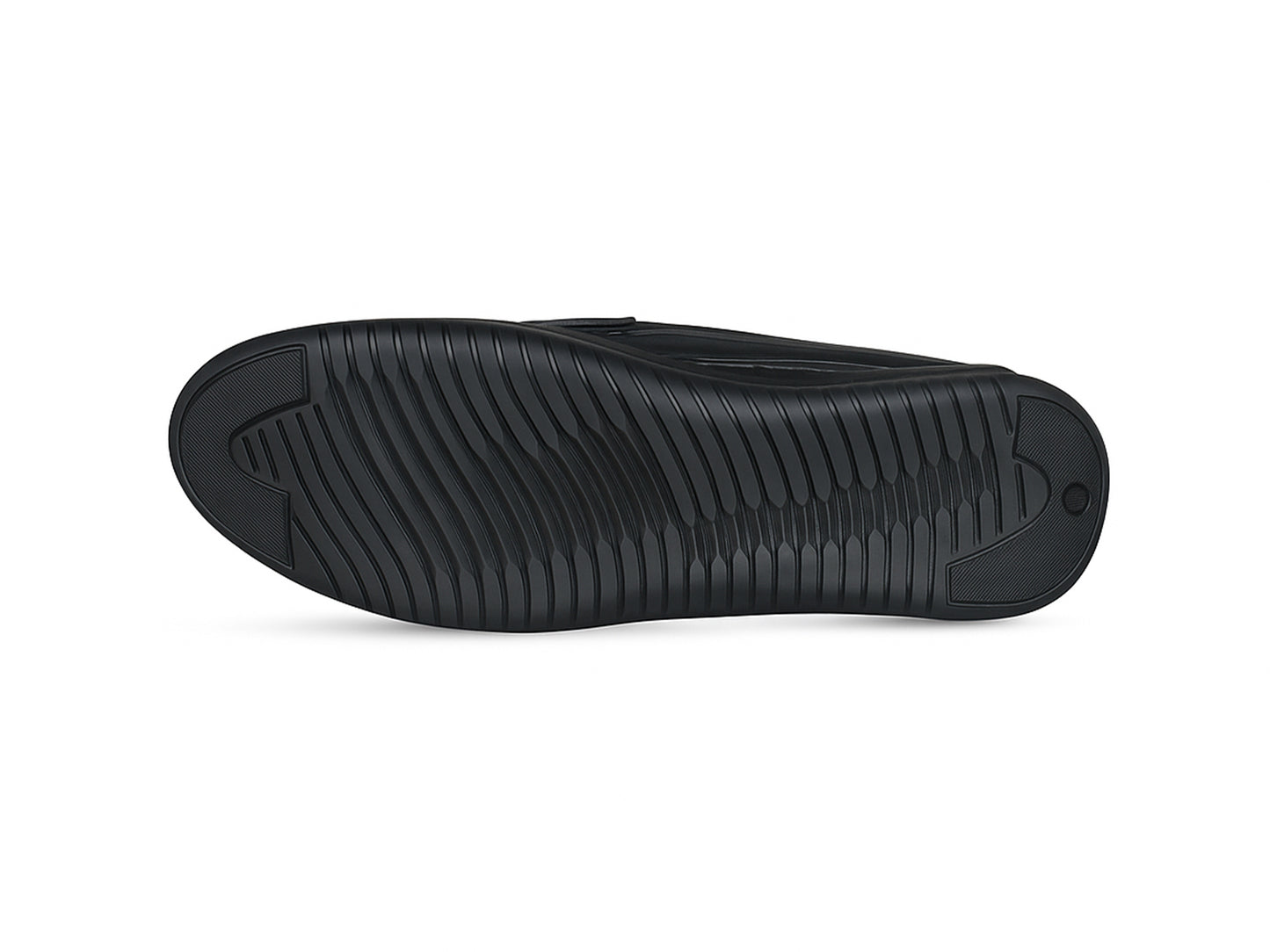 MAVON Premium Black Leather Loafer (Carb Sole)